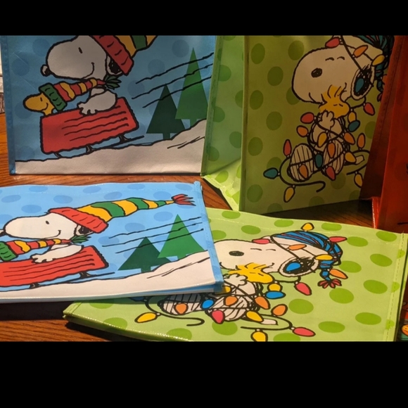 - Snoopy   Xmas tote bags - Picture 4 of 4